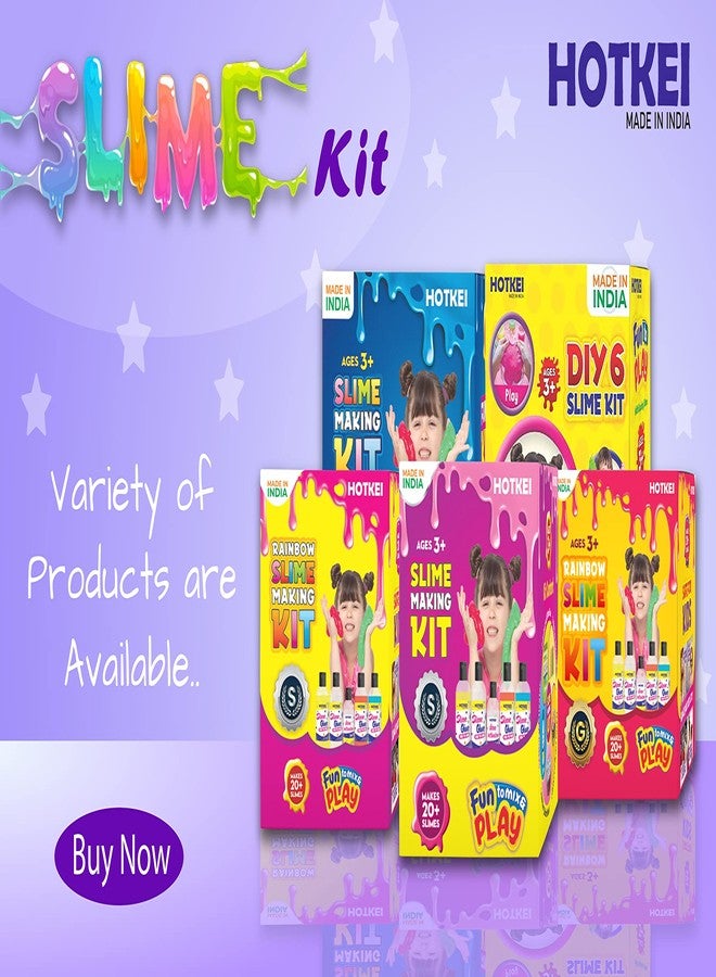 HOTKEI (500 ml) Slime Activator DIY Magic Toy Jelly Putty Making kit Set Borax Activator Liquid Gel Toy for Boys Girls Kids for Making Slime at Home - Image 5